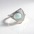 Anello in argento con Acquamarina Brasiliana (MONOSONO COLLECTION)