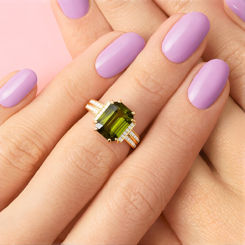 Bague en or et Sphène (AMAYANI)