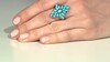 Bague en argent et Turquoise Sleeping Beauty (Faszination Türkis)