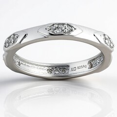 Anello in argento con Zircone