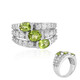 Anello in argento con Peridoto