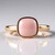 Anello in argento con Opale Rosa