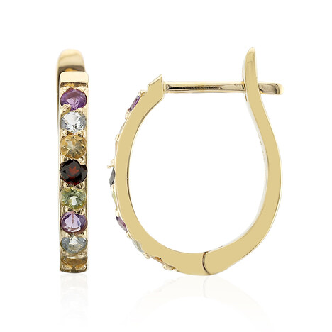 Orecchini in argento con Topazio Blu Cielo