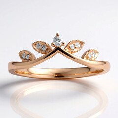 Anello in oro con Diamante SI1 (H) (CIRARI)