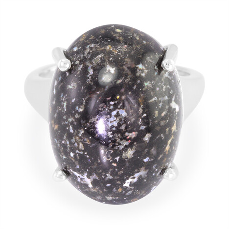 Leoparden-Opal-Silberring