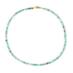 Collar en plata con Amazonita