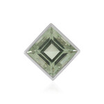 Grüner Amethyst-Silberanhänger (MONOSONO COLLECTION)