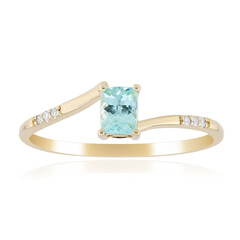 Brasilianischer Paraiba-Turmalin-Goldring
