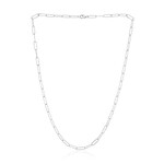 Silber-Ankerkette - 4,23 g - 45,5 cm - rhodiniert