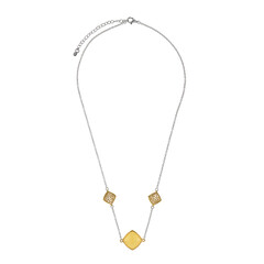 Collana in argento con Ambra Milky Baltica