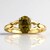 Anello in oro con Sfalerite Bulgara