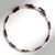 Collana rigida in acciaio con Iolite del Madagascar (Riya)