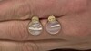 Pendientes en plata con Ágata blanca (Bali Barong)