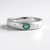 Anello in argento con Smeraldo Colombiano
