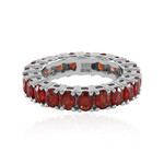 Anello in argento con Rubino Tanzania