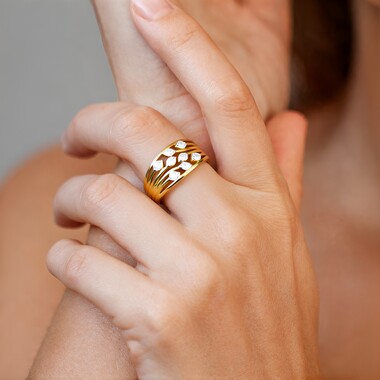 SI1 (G) Brillant-Goldring (Annette)