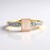 Bague en argent et Quartz rose