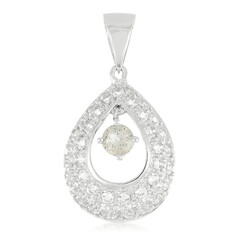 Pendentif en argent et Spectrolite