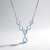 Collana in argento con Larimar