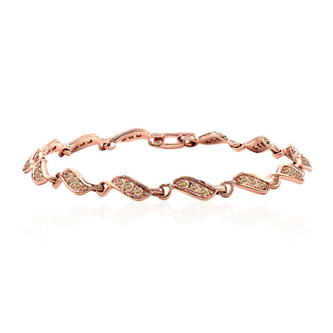 Bracciale in oro con Diamante Rose de France SI1 di Argyle (Annette)