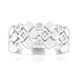 I1 (G) Diamond Silver Ring (Annette)