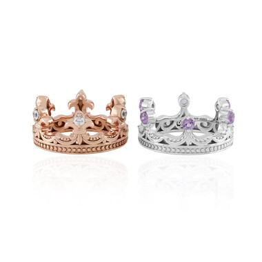 Edelstein-Silberringe (Dallas Prince Designs)