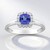 Anello in oro con Tanzanite AAA