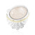 Bague en argent et Morganite (MONOSONO COLLECTION)