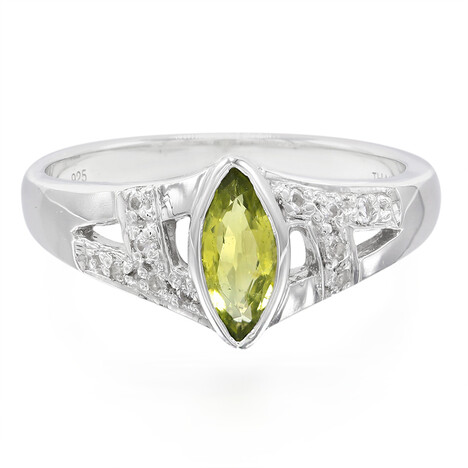 Paraiba-Turmalin-Silberring