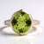 Anello in oro con Peridoto Dashihe  (CIRARI)