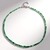 Collana in argento con Smeraldo Zambia