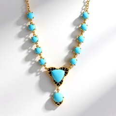 Collana in argento con Turchese Sleeping Beauty (Faszination Türkis)
