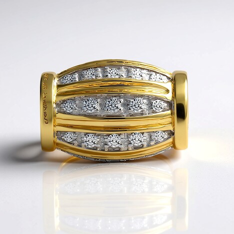 Ciondolo in oro con Diamante SI1 (G) (Annette)