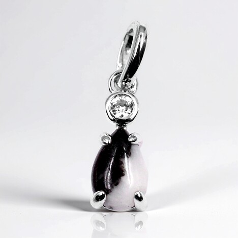 Ciondolo in argento con Dolomite White Buffalo