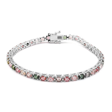 Turmalin-Silberarmband