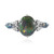Mezezo Opal Silver Ring