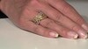 Gouden ring met I1 Sierlijke diamant (CIRARI)