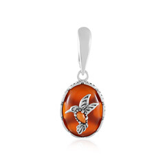 Pendentif en argent et Onyx rouge (Desert Chic)