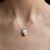 I1 Argyle Rose de France Diamond Silver Pendant (Annette)