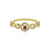 Bague en argent et Diamant cognac I3