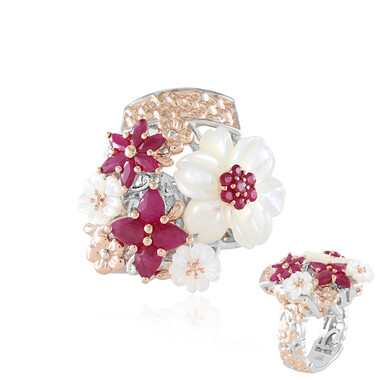 Edelstein-Silberring (Gems en Vogue)