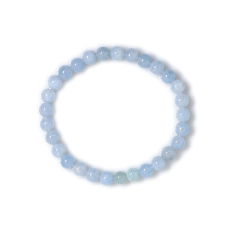 Armband met Braziliaanse Aquamarijnen
