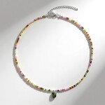 Collana in argento con Ammolite