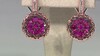 Pendientes en plata con Rubí de Birmania (Gems en Vogue)