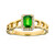 14K AAA Kenya Tsavorite Gold Ring (CIRARI)