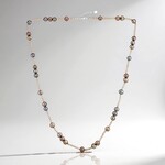 Collana in argento con Perla d'Acqua Dolce Argentata (TPC)