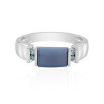 Blue Opal Silver Ring (KM by Juwelo)