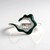 Anello in argento con Zircone (SAELOCANA)