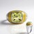 Anello in argento con Quarzo Limone (MONOSONO COLLECTION)