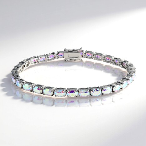 Bracciale in argento con Quarzo Moonlight